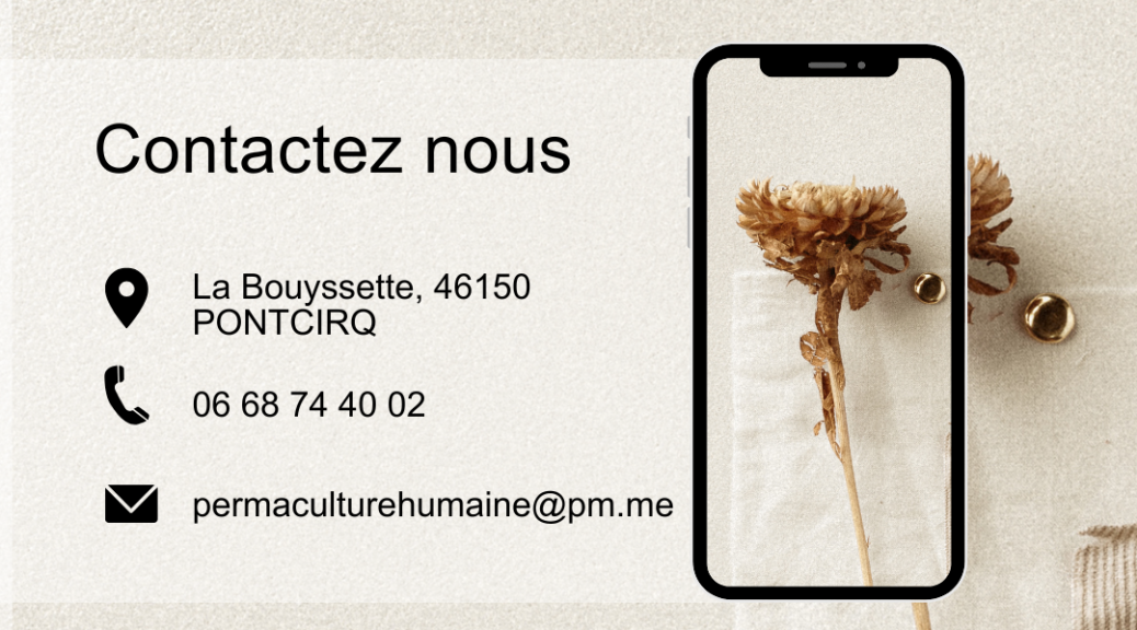 contactez permaculture humaine